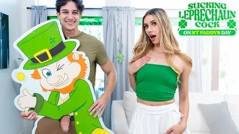 Emily Jade Sucks Leprechaun Cock – St. Patrick's Day
