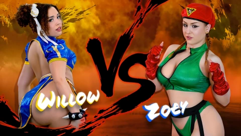 Willow Ryder vs. Zoey Uso – Funny Fight Parody