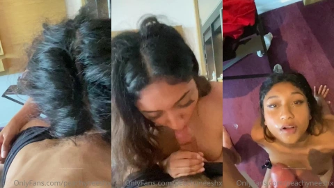 Facial Soaking with PeachyNeeshx - Wet & Juicy