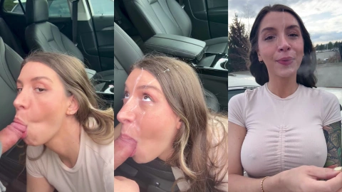 Kitten Gets Facial in Parking Lot